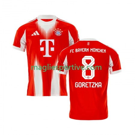 Completo Calcio Bayern Monaco Leon Goretzka 8 Divisa Prima 2025-2026